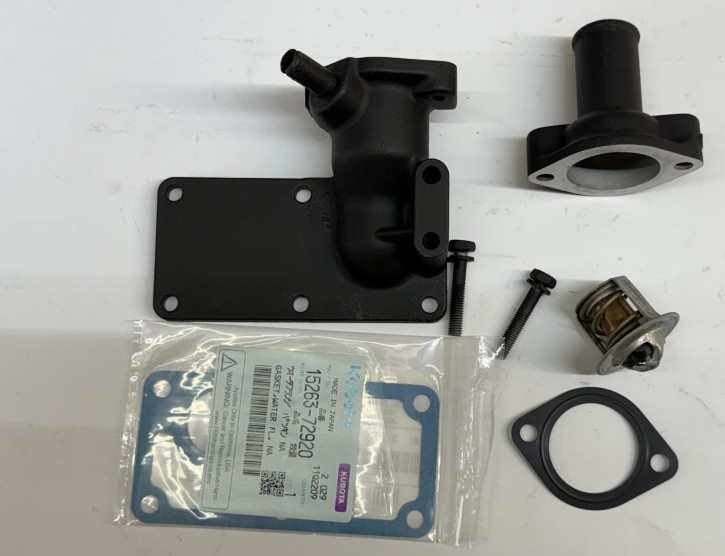 Flansch Thermostatdeckel Thermostatgehäuse Kubota Z500 | Z600 | D750 | D850 | D950