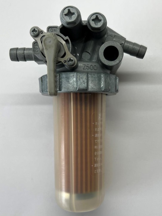 Kraftstofffilter mit Kraftstoffhahn