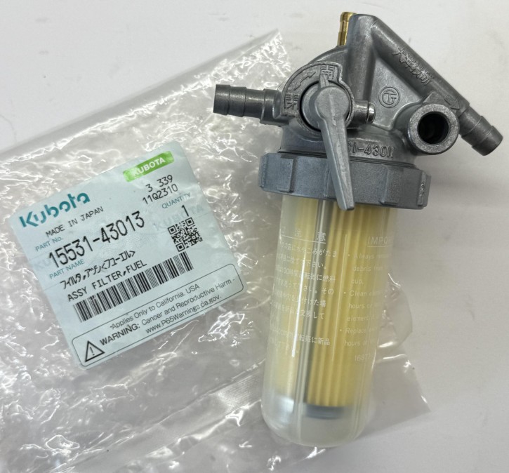 Kraftstofffilter mit Kraftstoffhahn