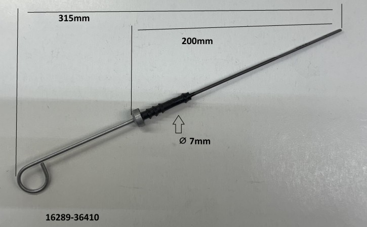 Original Kubota Ölpeilstab 16829-36410 | D902