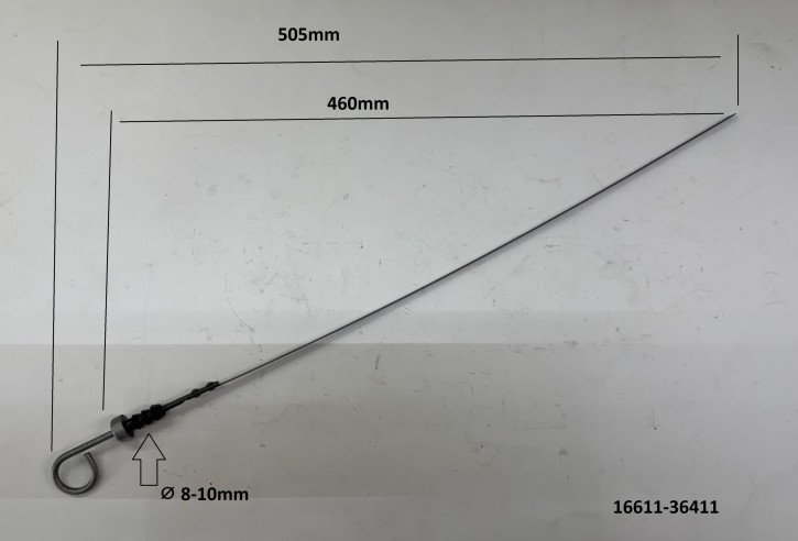 Original Kubota Ölpeilstab 16611-36411