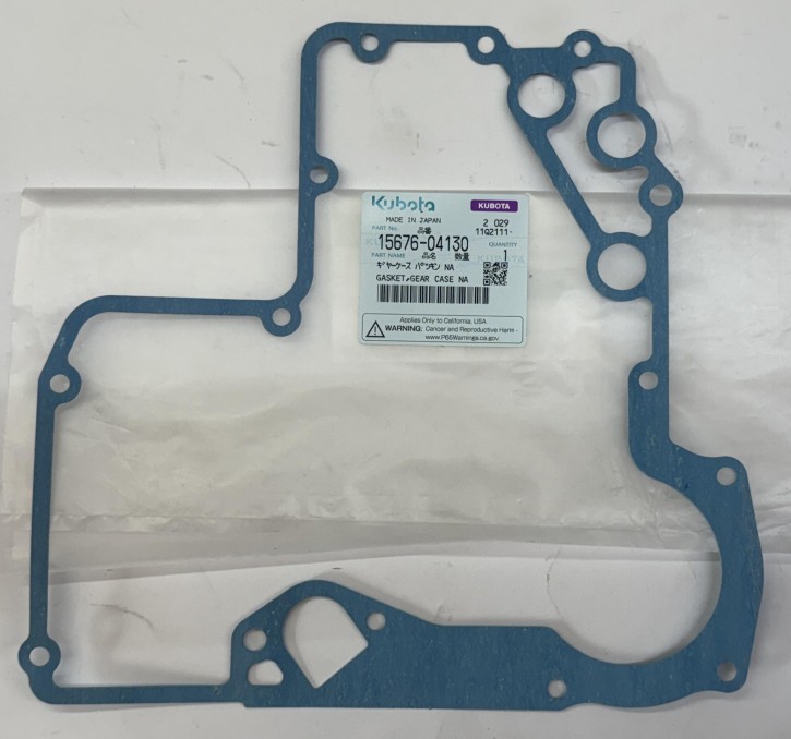 Motorgehäusedichtung Stirndeckeldichtung Original Kubota Z600 | D950 (mit Wasserpumpe)