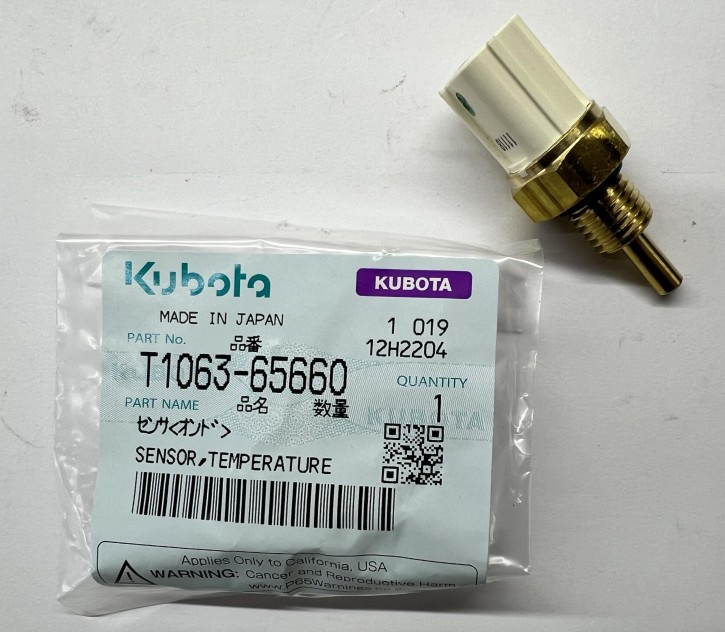 Kubota Temperatursensor Thermoschalter für Temperaturanzeige Temperaturfühler T1063-65660