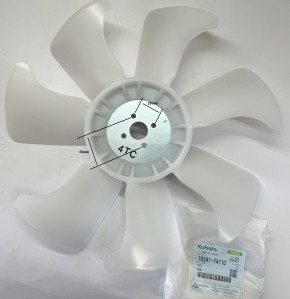 Lüfterflügel Original Kubota 16241-7411-0