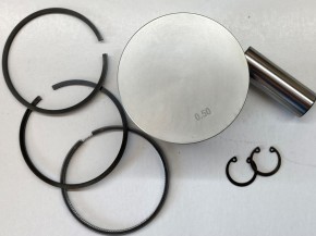 Kolben mit Kolbenringe für Kubota D1302 V1702 Z851 Übermass +0,5mm