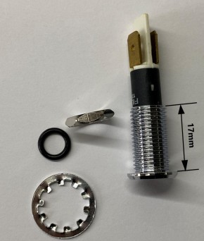 12V LED Batterie Symbol Kontrolleuchte Anzeigenlampe für KFZ ,Trecker