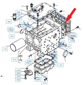 Original Kubota Dichtung 19246-04720 Deckeldichtung ZB500 ZB600