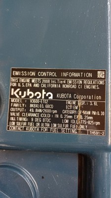 Kubota V3600 Neumotor - Lagerware - Sofort verfügbar