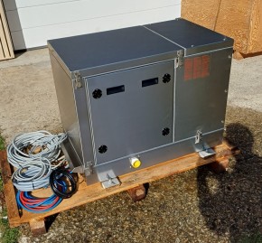 Marine Stromgenerator 120Volt 60Hz PMS-16 - mit 3 Zyl. Kubota D1005 Dieselmotor mit Edelstahlkapsel aus Lagerauflösung -NEU-