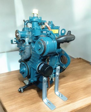 Kubota Dieselmotor Z482 gebraucht - Probelauf