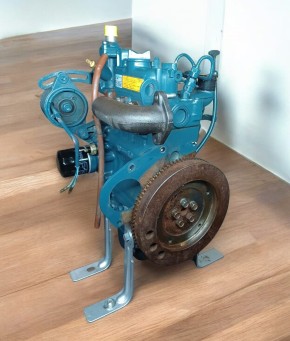 Kubota Dieselmotor Z482 gebraucht - Probelauf