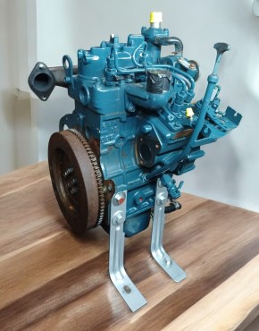 Kubota Dieselmotor Z482 gebraucht - Probelauf