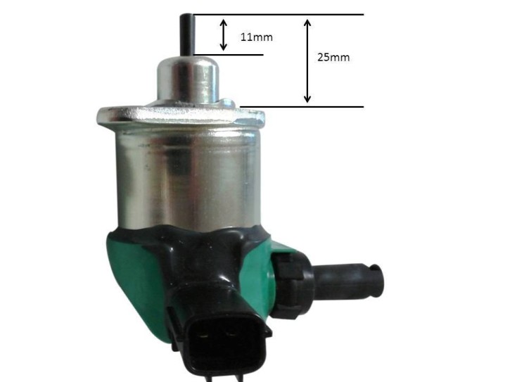 Stopmagnet für Kubota Solenoid Abschaltventil Magnetschalter Absteller 2-polig