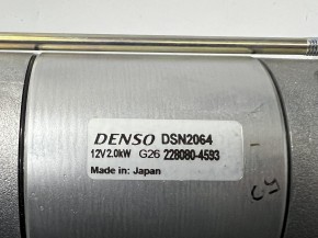 Original Denso Anlasser 17123-63013 2,0kW für z.B. Kubota D1503 V2203 V2003